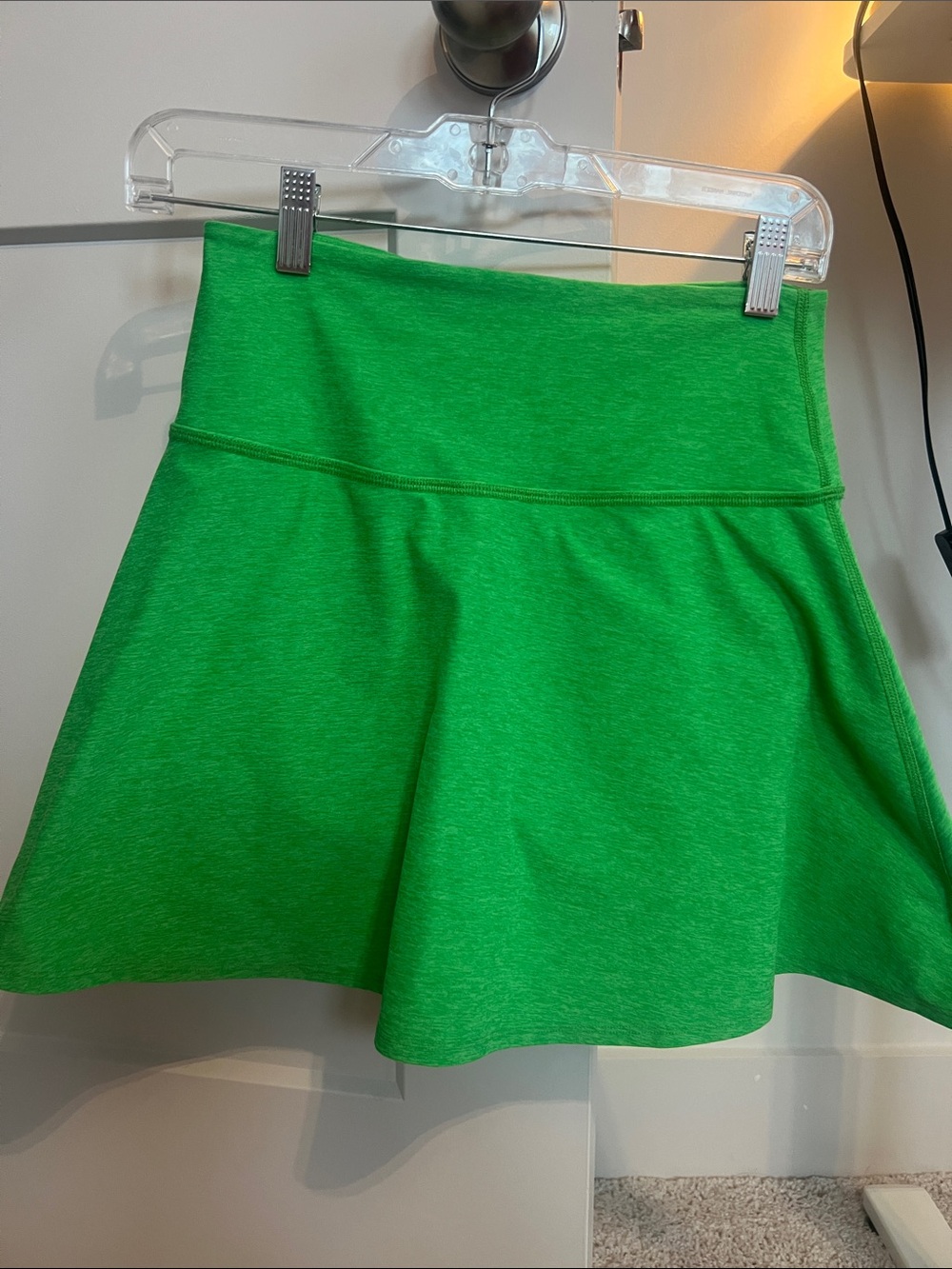 Beyond Yoga spacedye circle workout skort green small